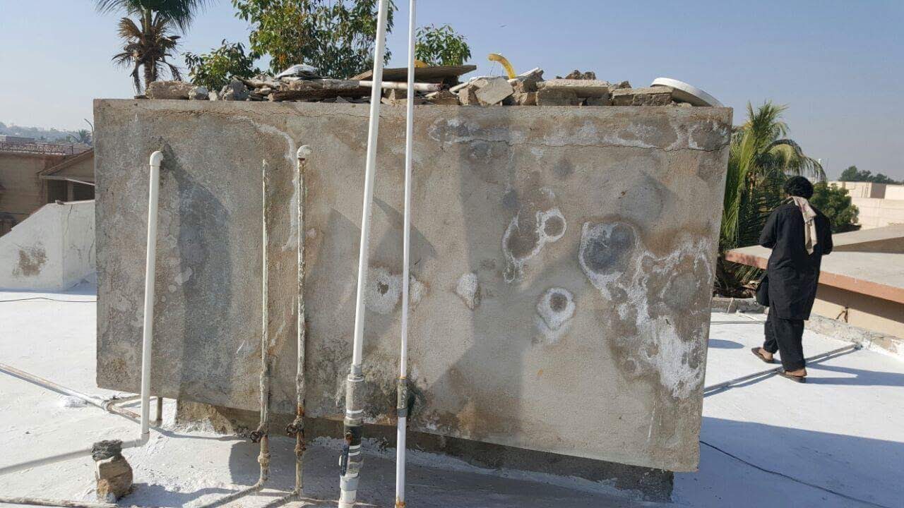 Water Tank Waterproofing in Karachi